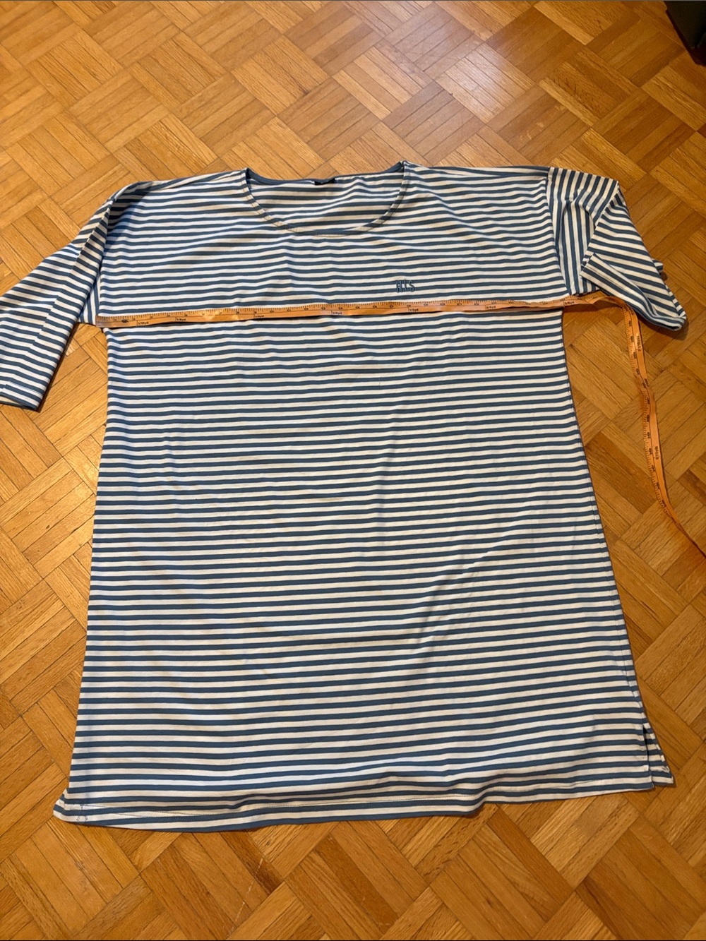 H.I.S  Blue & White Striped  nightgown